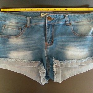 Paris Blues Women's Denim Blue Jean Shorts Size 13